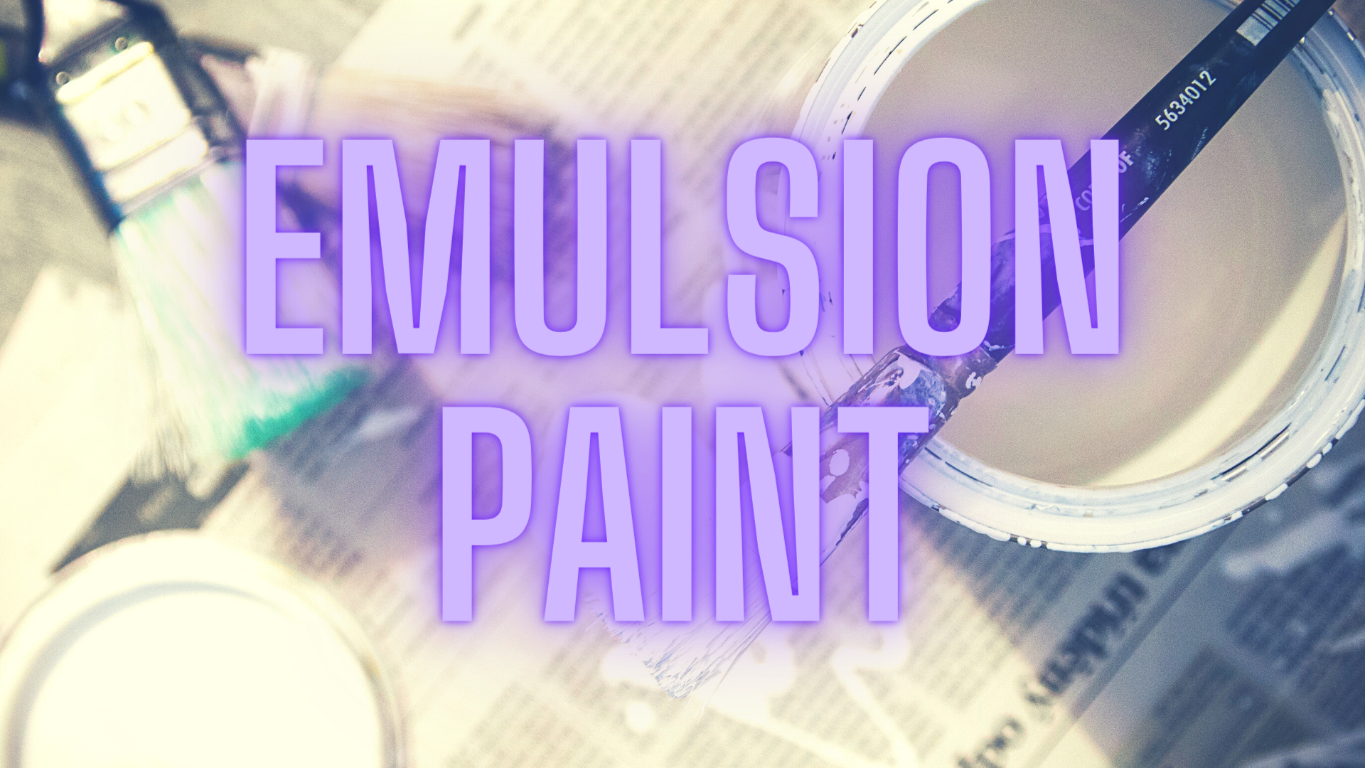 Emulsion Paint Production
